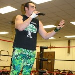 Kevin Fulton lays the New York State title on the mat and challenges VPW Champion Josef Von Schmidt in a Title v Title match