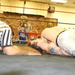 King of New York Finals: EJ Risk covers Kevin Tibbs after a freak accident kick from VSK