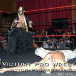 Kai Katana after attacking El Conquistador