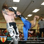 VsK attacking Kevin Tibbs after the match
