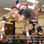 Alex Anthony's dropkick sent Josef Von Schmidt over the top rope, leaving Anthony in the ring, second to none and winner of the battle royal.
