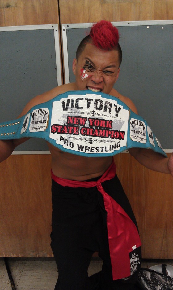 Newly crowned New York State Champion Kai Katana
