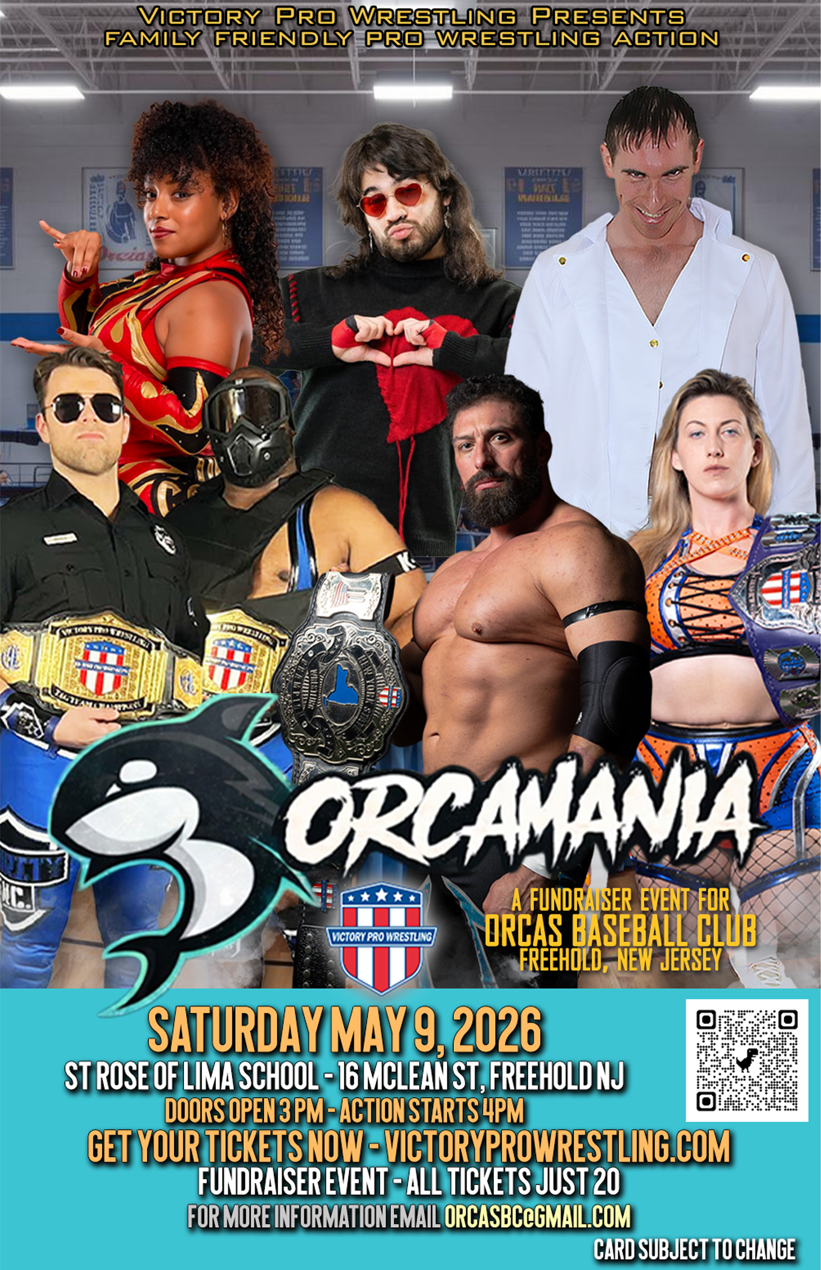 Catch Victory Pro Wrestling live!!